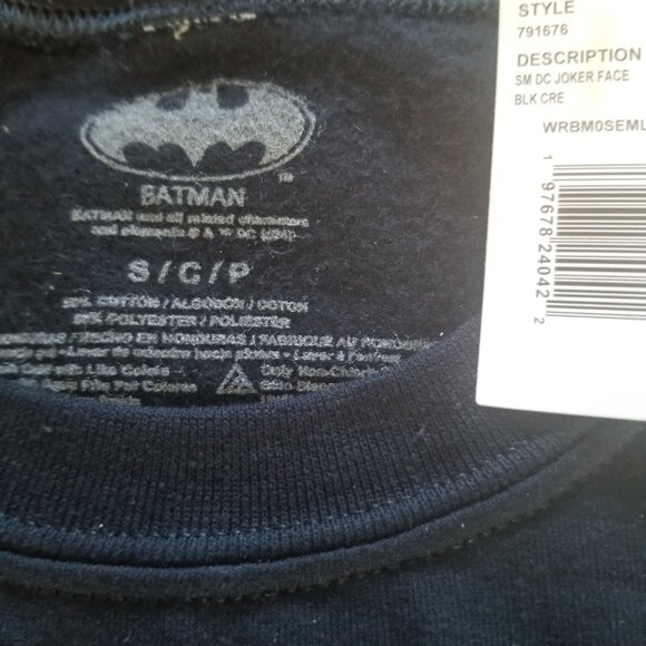 DC Comics Joker Crewneck Sweater (Front/Reverse Image) - Picture 5 of 6